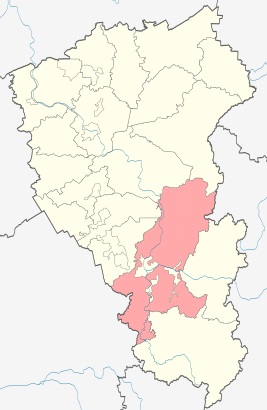Карта Новокузнецкого района Кемеровской области