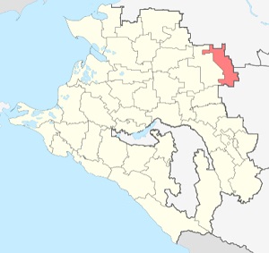 Карта Белоглинского района Краснодарского края