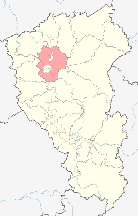 Карта Кемеровкого района Кемеровской области