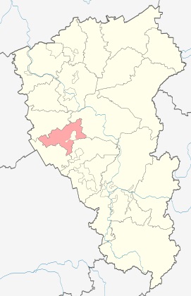 Карта Ленинск-Кузнецкого района Кемеровской области