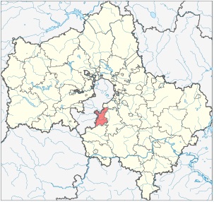 Карта Подольского района Московской области